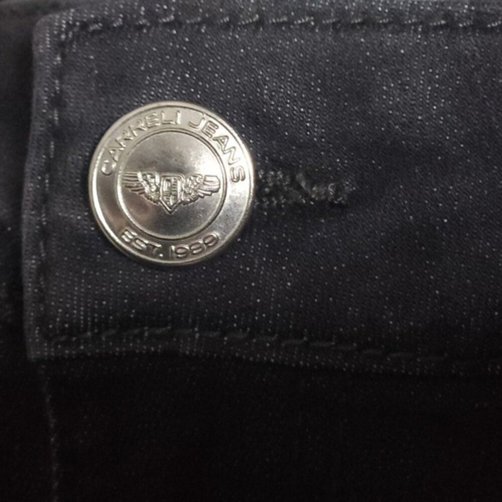 Carreli Jeans® | Angela Fit Straight Leg in Black Wash Size 28 - Picture 7 of 9